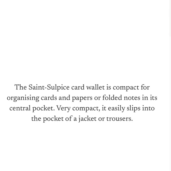NEW GOYARD SAINT-SULPICE CARD
WALLET - Picture 14 of 16